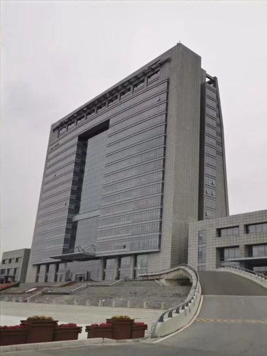 昆山行政中心室内空气净化工程现场