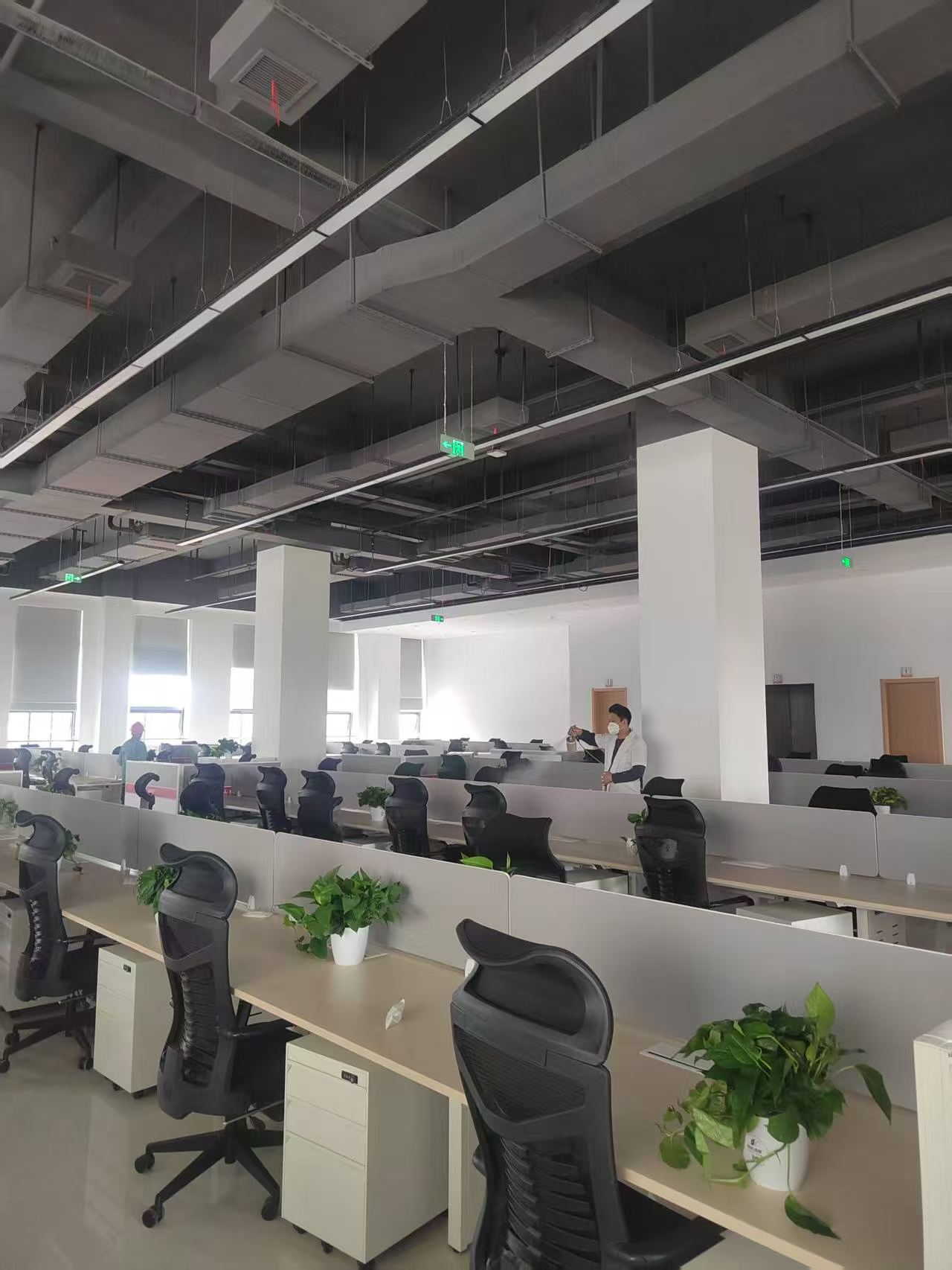 三一重工装载事业部室内空气净化工程现场4