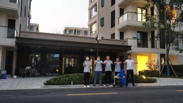 上海老年公寓室内空气净化工程现场