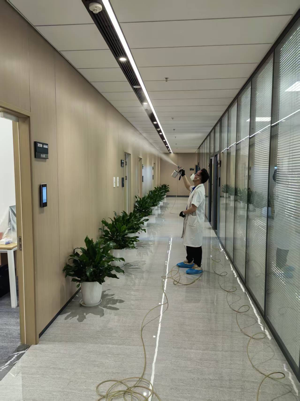 苏能集团室内空气净化工程现场4